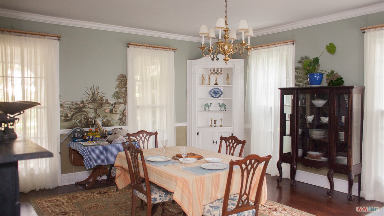 Dining Room viewed from Kitchen Door